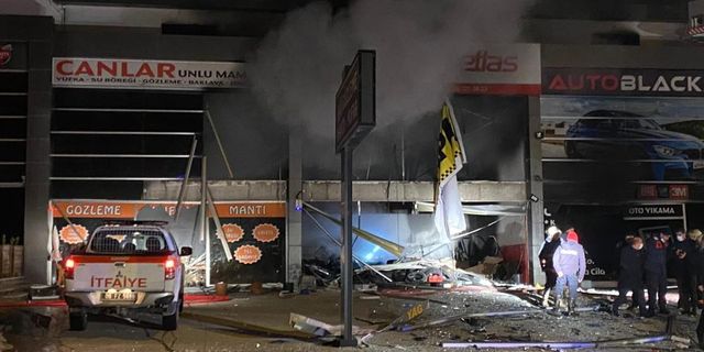 Ankara'da patlama! 3 işyeri kullanılmayacak halde