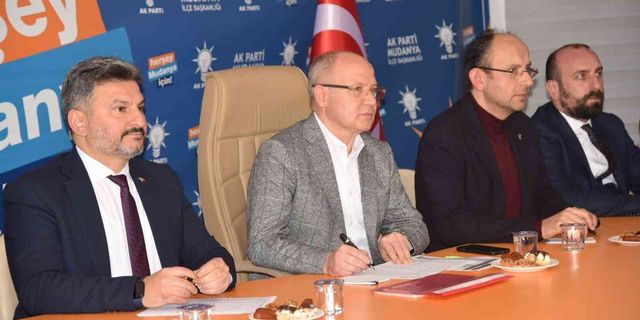 Gürkan’dan Mudanya teşkilatına hayırlı olsun ziyareti