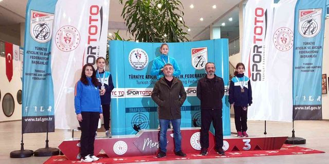 Türkiye Havalı Silahlar Türkiye Şampiyonası'nda Elif Duman başarısı