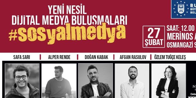 Dijital medya buluşmaları başlıyor