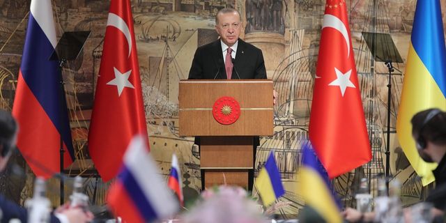 Cumhurbaşkanı Erdoğan tarihi görüşme öncesi heyetlere seslendi