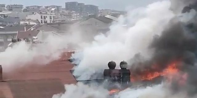 Bursa'daki yangından ’yardım edin’ çığlıkları yükseldi