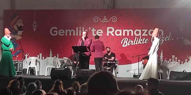 Gemlik’te Ramazan Sokağında, dün akşam Grup Anka rüzgarı esti!