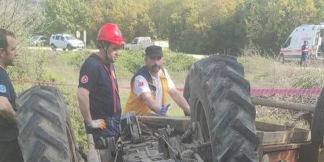 Talihsiz çifti traktör kazasında hayatını kaybetti