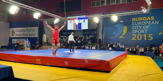 Avrupa Wushu Şampiyonasında Yıldırım damgası