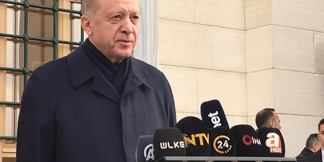 Cumhurbaşkanı Erdoğan bayram namazı sonrası açıklamalarda bulundu