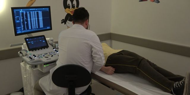 Kalbindeki deliği anjiyo ile giderildi!