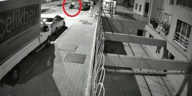 Bursa’da motosiklet hırsızı kameralardan kaçamadı