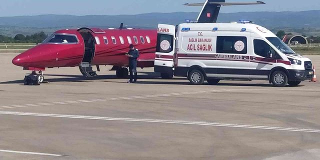 Minik Akif özel jet ile Bursa'da