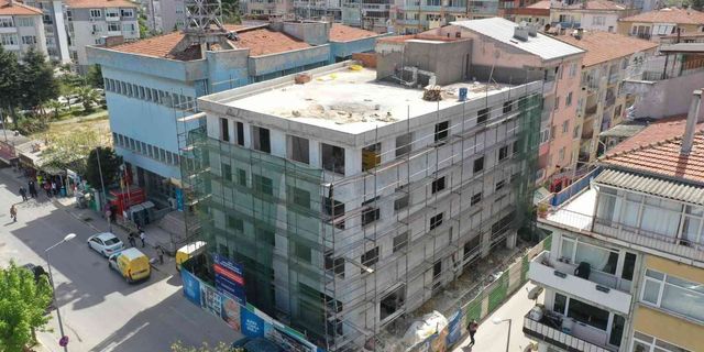 Mudanya Aile Destek Merkezi inşaatında sona doğru