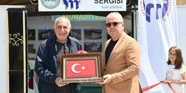 Mustafakemalpaşa'da 100 Ev ve Konak Sergisi açıldı