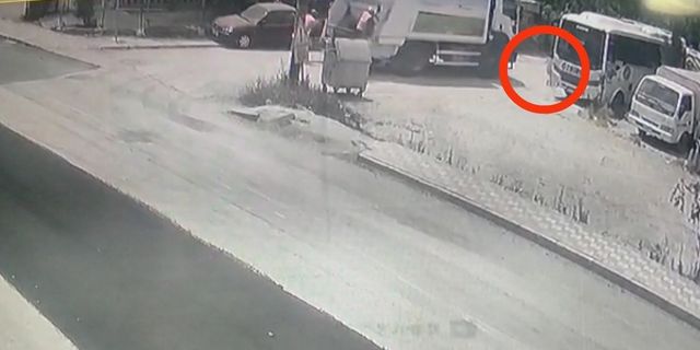 Çöp kamyonu, 7 yaşındaki kız çocuğunu ezdi!