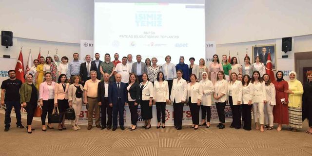Bursa’da ‘İşimiz Temiz Projesi’ çerçevesinde eğitim verildi
