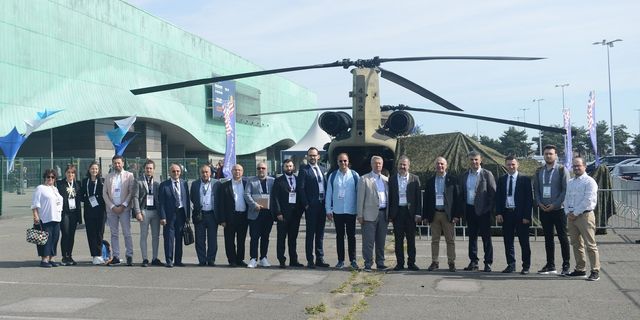 Uzay havacılık savunma UR-GE üyeleri Paris’te