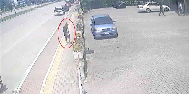 Bursa'da talihsiz sürücüye hırsızlık