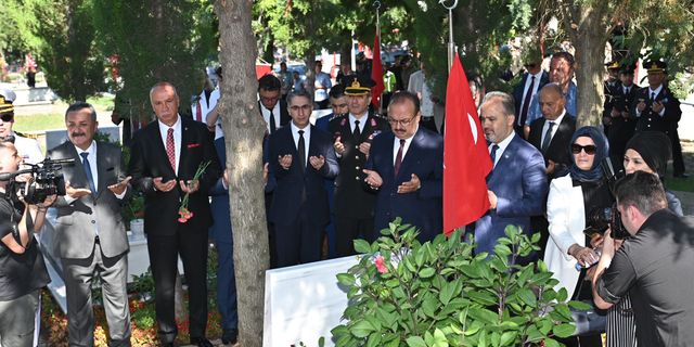 Hamitler ve Pınarbaşı Şehitliklerinde anma töreni düzenlendi