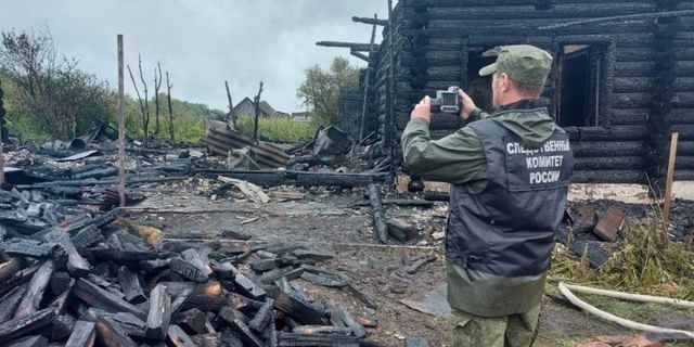 Rusya’da kır evinde yangın faciası: 5’i çocuk 7 ölü!