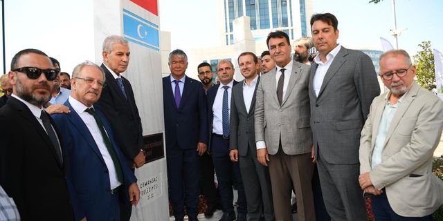 Türkmeneli Şehitler Anıtı Osmangazi'de törenle açıldı