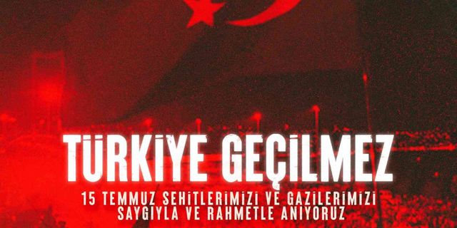 Bursaspor’dan 15 Temmuz mesajı