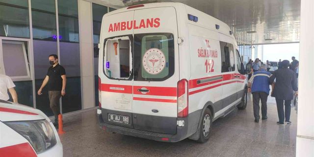 Bursa'da sağlık ekibine saldırı!