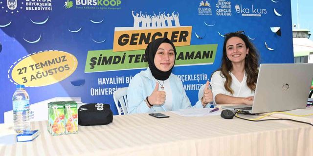 YKS tercihi yapan adaylara Bursa Büyükşehir'den rehberlik desteği