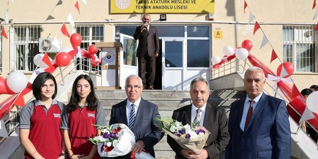 Kayseri Talas'ta yeni eğitim yılı heyecanı