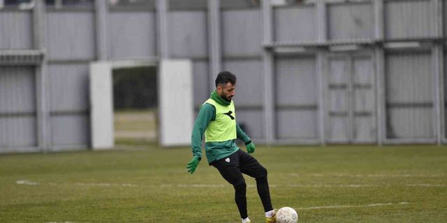 Bursaspor 5’e 2 pas pres çalıştı