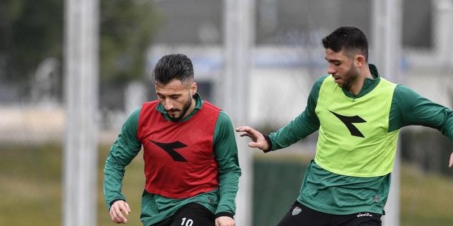 Bursaspor’da Amed Sportif Faaliyetler maçı hazırlıkları tekrar başladı