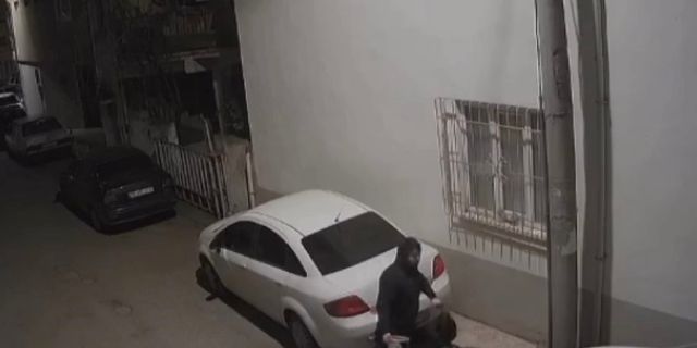 Bursa’da pişkin hırsız güvenlik kameralardan kaçamadı