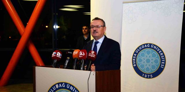 BUÜ Rektörü Prof. Dr. Ahmet Saim Kılavuz, helallik istedi