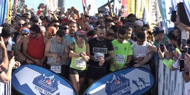 Uludağ’da 2 bin 200 koşucu, unutulmaz ‘Ultra Trail’ heyecanı yaşadı!