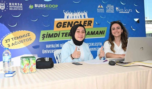 YKS tercihi yapan adaylara Bursa Büyükşehir'den rehberlik desteği