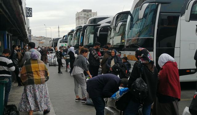 Otogarlar neden yoğunlaştı? İşte sebebi...