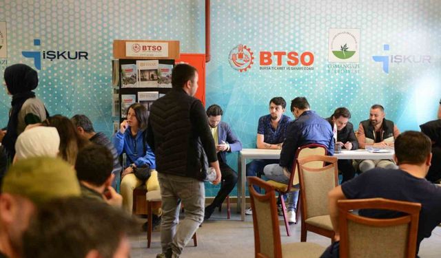 BTSO istihdam buluşmaları işçi ve işveren arasında köprü oluyor!
