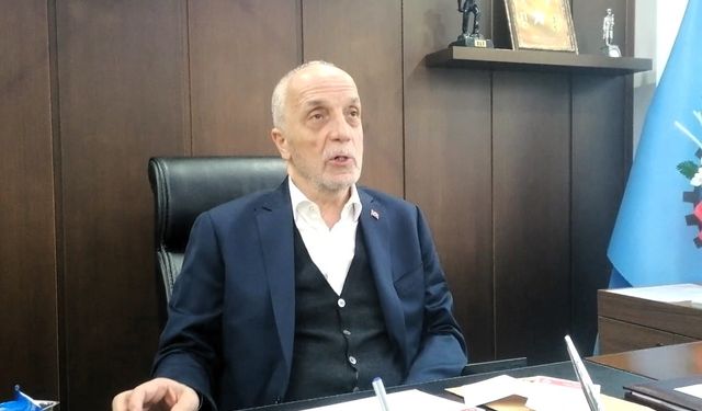 Türk-İş Başkanı Atalay: Şu anda asgari ücrete 'evet' desem!