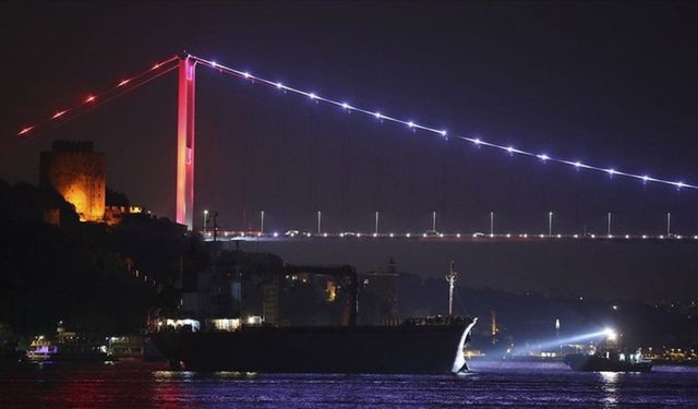 İstanbul Boğazı geçici olarak çift yönlü askıya alındı!