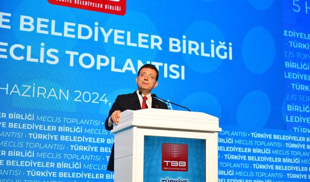 Ekrem İmamoğlu TBB Başkanı seçildi