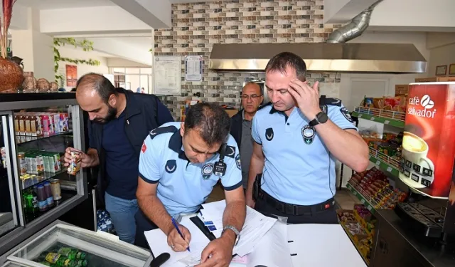 Bursa Zabıtası'ndan okul kantinlerine denetim