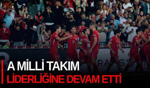 A milli takım liderliğine devam etti