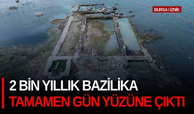 2 bin yıllık bazilika tamamen gün yüzüne çıktı