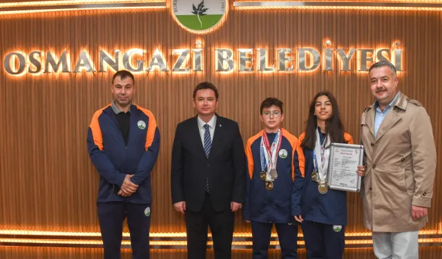 Osmangazili sporcular birincilik ve Avrupa derecesiyle döndü!