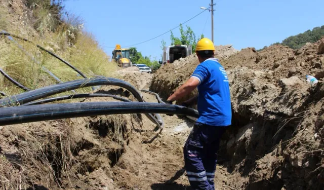 Antalya Büyükşehir’den Çamyuva’ya modern su yatırımı