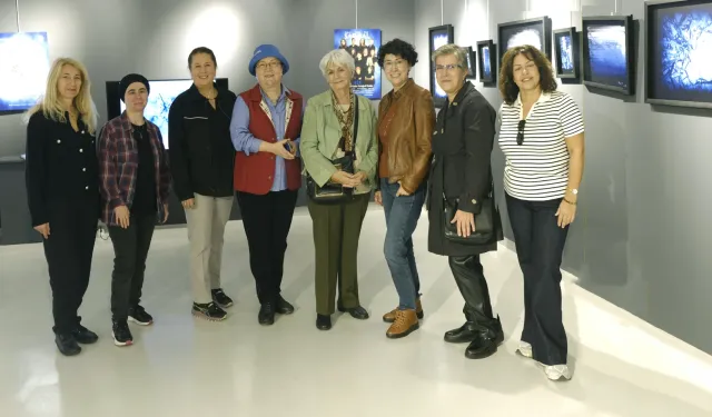 Necla Orhan ‘Sarmal’ Sergisi’nin konuğu oldu