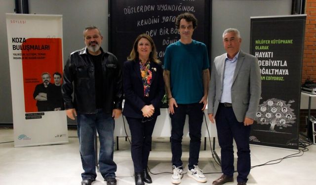 Özgür Mumcu Nilüfer’de okurlarıyla buluştu