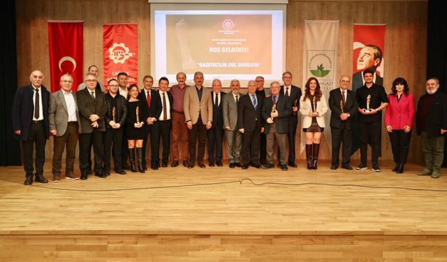 ÇGD Bursa Ödülleri sahiplerini buldu