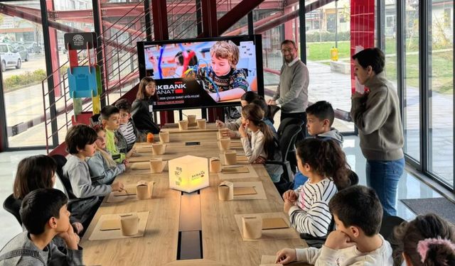 Nilüfer’de çocuklar sanatla iç içe