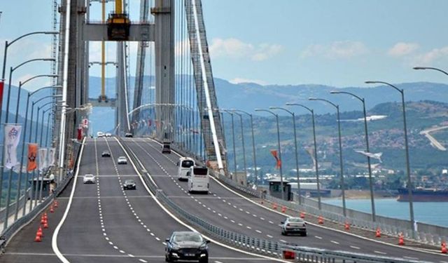 Köprü ve otoyollara yeni yıl zammı duyuruldu