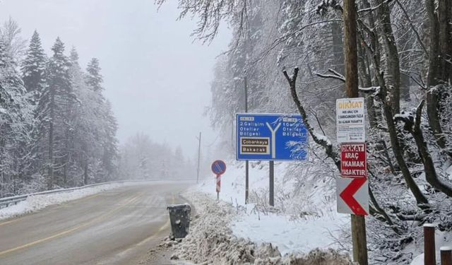 Bursa Uludağ’da kar kalınlığı 18 santimetreye ulaştı