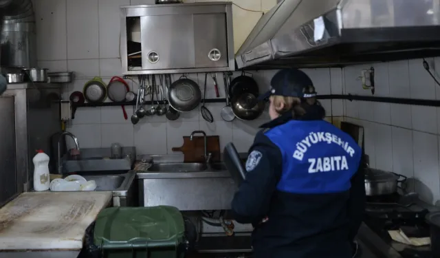 Bursa Büyükşehir Zabıtası'ndan Harmancık'ta sıkı denetim