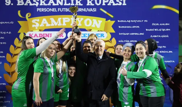 Bursa Büyükşehir'in 'Başkanlık Kupası' finalleri nefes kesti